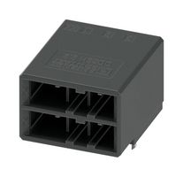PHOENIX CONTACT 1378268 引脚针座, 线至板, 5.08 mm, 2 排, 6 触点, 通孔直角, CONNEXIS DD Series