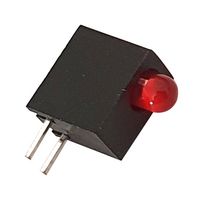 CML INNOVATIVE TECHNOLOGIES 15701002 电路板指示灯, 红色, 1 LED灯, 通孔安装, T-1 (3mm), 20 mA, 200 mcd