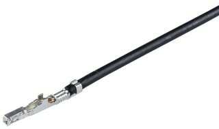 MOLEX 224088-1114 连接电缆, 预压接Mini-Fit Max 插座至自由线端, 11.8 ", 300 mm, 224088 Series, 黑色