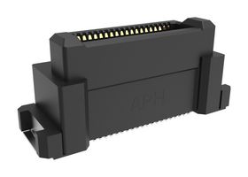 AMPHENOL COMMUNICATIONS SOLUTIONS 10163418-0422002LF Mezzanine连接器, 针座, 0.5 mm, 2 排, 40 触点, 表面安装直型, 铜合金