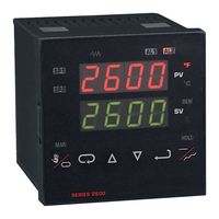 DWYER 26133 Temperature/Process Controller, Relay, B/C/E/J/K/L/N/R/S/T/Pt100, -10 °C to 55 °C, 0.25%, 240 VAC