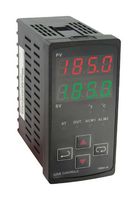 DWYER 8C-3 Temperature/Process Loop Controller, Relay, B/E/J/K/L/N/R/S/T/U/Pt100, 0 °C to 50 °C, 0.25%, 250 VAC
