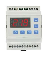 DWYER TSDIN-013 DIN RAIL MOUNT TEMPERATURE SWITCH, RED