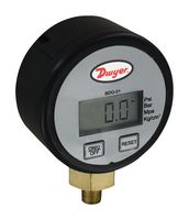 DWYER BDG-01 BRASS DIGITAL PRESSURE GAGE, RANGE 0 TO