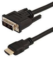 STARTECH HDDVIMM150CM 音频/视频线缆组件,1.5m DVI 转 HDMI 线缆,HDMI DVI-D 视频适配器