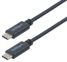 STARTECH USB2CC2M USB 数据线,2 m(6 ft)USB-C 数据线,公/公,USB 2.0,USB-IF 认证