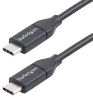 STARTECH USB2CC3M USB 线缆,3 m(10 英尺)USB-C 转 USB-C 线缆,公/公,USB 2.0