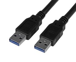 STARTECH USB3SAA3MBK USB Cable, 3m 10 ft USB 3.0 Cable, 5Gbps, A to A, M/M