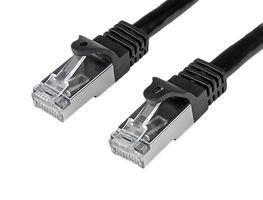 STARTECH N6SPAT3MBK 以太网线,Cat6 跳线,屏蔽型 (SFTP),3m,黑色