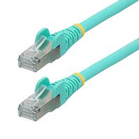 STARTECH NLAQ-50C-CAT6A-PATCH 以太网线,50cm CAT6a 以太网线 LSZH,10 GbE 防缠绕 100W PoE SFTP 网络线