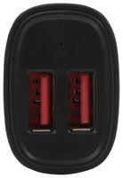 STARTECH USB2PCARBKS 车载 USB 充电器，双端口 USB 车载充电器，24W/4.8A，黑色