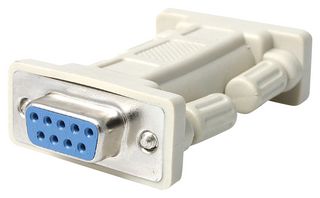 STARTECH NM9FF D Sub Connector Adapter, DB9 RS232 Serial Null Modem Adapter, F/F, Null Modem Adapter