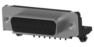 TE CONNECTIVITY 5788798-1 D Sub Connector, Standard, Receptacle, AMPLIMITE HD-20 Series, 15 Contacts, DA, Solder