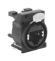 AMPHENOL AUDIO RJX8FA3VB 模块连接器, RJ45 插座, 1 x 1 (端口), 8P8C, 电路板安装