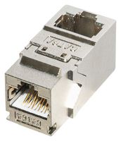 TUK SGACK902S In-Line Adapter, Cat6a, ST-RA, RJ45, RJ45, RJ45, TUK SGACK902S Keystone Coupler