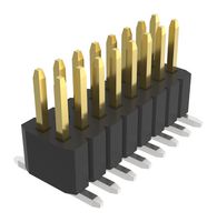 AMPHENOL COMMUNICATIONS SOLUTIONS 10152265-1161HF 引脚针座, 板至板, 1.27 mm, 2 排, 16 触点, 表面安装直型, Minitek127 10152265 Series