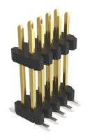 AMPHENOL COMMUNICATIONS SOLUTIONS 10170636-01E510ALF 引脚针座, 板至板, 1.27 mm, 2 排, 10 触点, 表面安装直型, Minitek127 10170636 Series
