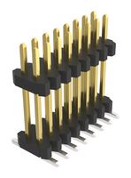 AMPHENOL COMMUNICATIONS SOLUTIONS 10170636-01E516ALF 引脚针座, 板至板, 1.27 mm, 2 排, 16 触点, 表面安装直型, Minitek127 10170636 Series