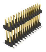 AMPHENOL COMMUNICATIONS SOLUTIONS 10170636-01E530ALF 引脚针座, 板至板, 1.27 mm, 2 排, 30 触点, 表面安装直型, Minitek127 10170636 Series