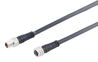 MOLEX 120087-8359 Sensor Cable, Nano-Change Receptacle, Nano-Change Plug, 4 Positions, 1 m, 3.28 ft