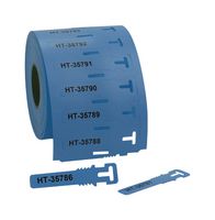 HELLERMANNTYTON 556-80586 TAGPU12X74-LOOP-PUR-BU