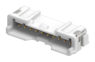 MOLEX 505578-1060 引脚针座, 线至板, 2 mm, 1 排, 10 触点, 表面安装直角, Micro-Lock Plus 505578 Series