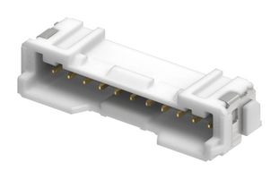 MOLEX 505578-1160 引脚针座, 线至板, 2 mm, 1 排, 11 触点, 表面安装直角, Micro-Lock Plus 505578 Series