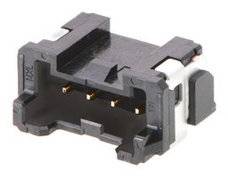MOLEX 505578-0661 引脚针座, 线至板, 2 mm, 1 排, 6 触点, 表面安装直角, Micro-Lock Plus 505578 Series