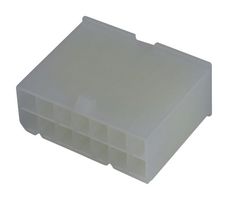 MOLEX 39013-143 Connector Housing, Natural, Mini-Fit Jr. 5559 Series, Plug, 14 Ways, 4.2 mm