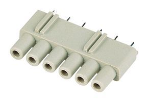 HARTING 09160009908 Connector Accessory, 7.5A, 250V, PA, PCB Adapter, Harting Han DD/Han DDD Series PCB Connectors