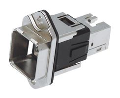 HARTING 09352250311 In-Line Adapter, Cat6a, Adaptor, In-Line, RJ45, RJ45