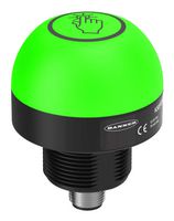 BANNER ENGINEERING K50PTKQ 触摸按钮开关,闭锁/瞬时,常开/常闭,18 至 30 VDC,RGB
