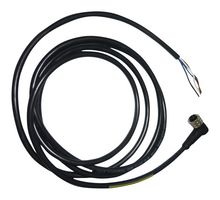 MOLEX 120006-0470 Sensor Cable, M12, Single Ended, M12 Receptacle, Free End, 4 Positions, 2 m, 6.6 ft