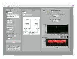 NI / EMERSON 788411-35 Test Software, Cross-Correlation EVM Optimization Toolkit, Subscription, Download, English