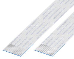 GCT 10-12-A-0101-C-4-08-4-T FFC/FPC线缆, 12 芯, 1 mm, 同相触芯, 4 ", 101 mm, 白色
