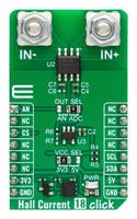 MIKROELEKTRONIKA MIKROE-5832 附加电路板，霍尔电流 18，MCS1806GS，霍尔效应电流传感器，I2C，3.3V/5V 输入
