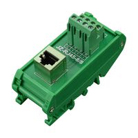 DFROBOT FIT0851 Terminal Block Interface, RJ45 Jack, Screw Type 8 Position Terminal Block