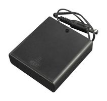 DFROBOT FIT0918 电池座,AA,4 芯,电源开关,DC2.1 插座,盖 x1,70 x 64.5 x 19.6 mm