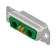 AMPHENOL CONEC 3007W2SAM99A10X Combination Layout D Sub Connector, DA-7W2, Receptacle, 7 Contacts, 5 Signal, 2 Power, Solder Cup