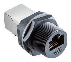 AMPHENOL LTW RCP-5SPFFH-SCM7001 直列式适配器, IP47 配接, 适配器,在线, RJ45, RJ45