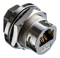 AMPHENOL LTW RCM-6APFFH-TCM7001 直列式适配器, Cat6a, Shld, 适配器，在线, RJ45, RJ45