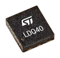 STMICROELECTRONICS LDQ40PURY LDO Voltage Regulator, Adjustable, 3.3 to 40V in, 1.2 to 12V/250mA out, -40°C to 150°C