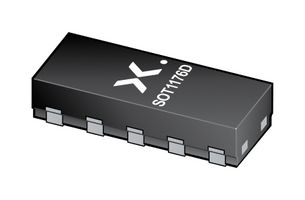 NEXPERIA PESD4USB3UBTBS-QJ 静电保护装置, 4.3 V, DFN2510D, 10 引脚, 3.3 V
