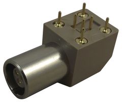 LEMO EPG.0B.303.HLN Circular Connector, Standard Circular Connector, 0B Series, Panel Mount Receptacle, 3 Contacts
