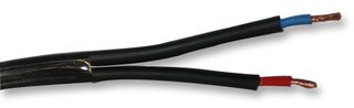 STAUBLI 60.7453-21 多芯电缆, Flexi-ZW, 非屏蔽, 2 芯, 18 AWG, 0.75 mm², 16 ft, 5 m