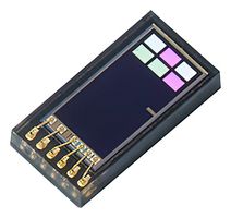 AMS OSRAM GROUP TSL25853PM Light Sensor, Current Output, -0.3 to 1.98V, -30°C to 85°C, OLGA-6, TSL2585 Series