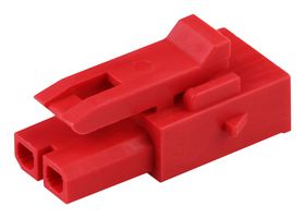MOLEX 215759-1024 Connector Housing, Red, Micro-Fit+ Versa Color 215759 Series, Receptacle, 4 Ways, 3 mm