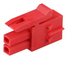 MOLEX 206461-0602 连接器外壳, 红色, Micro-Fit+ Versa Color 206461 Series, 插座, 6 路, 3 mm, Molex Micro-Fit+ 206460 系列母压接端子