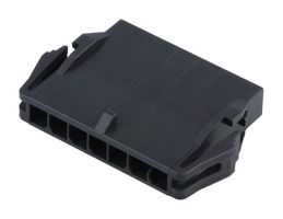 MOLEX 223794-0700 连接器外壳, 黑色, Micro-Fit+ 223794 Series, 插头, 7 路, 3 mm, Molex Micro-Fit+ 215953 系列公压接端子