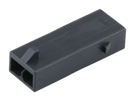 MOLEX 223794-0201 连接器外壳, 黑色, Micro-Fit+ 223794 Series, 插头, 2 路, 3 mm, Molex Micro-Fit+ 215953 系列公压接端子